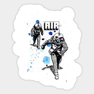 French Band AIR Sticker